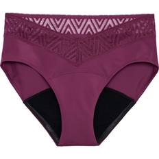 Menstruatieondergoed - Paars Onderbroeken Thinx Comfort Stretch Hiphugger - Purple