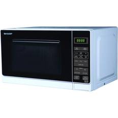 Sharp Microwave Ovens Sharp R272WM Solo Touch Control Microwave 20 Litre Capacity White