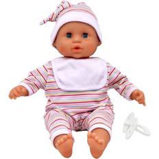 Dolls World Baby dukke m/16 baby lyde