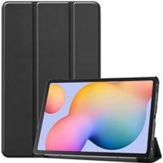eSTUFF Houston Folio Case För Samsung Galaxy Tab S9 Svart PU-läder Front Med Hård PC-baksida