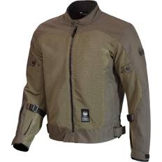 Merlin Prospect Air Mesh Textile Motorcycle Jacket Olive, Green