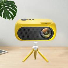 RKSTN LED Portable Mini Projector HD 1080P with Tripod Lightning Deals U.S. Standard