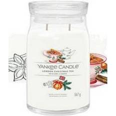 Yankee Candle Velas Aromáticas Yankee Candle London Christmas Tree Signature Large Jar - White Scented Candle