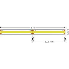 SLC Strip COB 3000K 5M IP20 LED bånd
