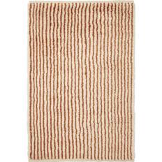 Ferm LIVING Bomuld Tæpper & Skind ferm LIVING Kami Knotted Tæppe 120x180 cm Off White/Rødbrun Rød, Hvid, Brun, Beige cm