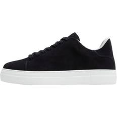 Selected Homme Skor Selected Homme Slhdavid Chunky Suede Sneaker - Marinblå