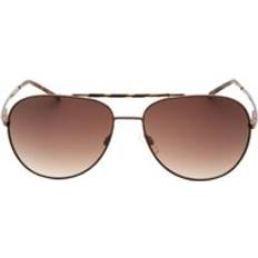 Calvin Klein R143S 200 Chocolate Brown Sunglasses