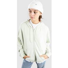 New Balance Damen Pullover New Balance French Terry Full Sweatjacke natural mint