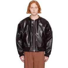 Brown Zip Bomber Jacket 703 BROWN