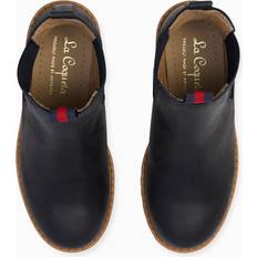 La Coqueta Navy Leather Chelsea Boot 21