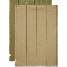 Serviettes Ferm Living Ito 50x70 cm Lot 2 Seaweed-Flax Torchon de cuisine (70.1x)