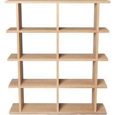 Ferm Living Kona Bookcase 2 x 4 Natural Bogreol