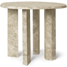 Marmor - Runde Småborde ferm LIVING Taula Ø54,4 cm Sand Småbord 45cm