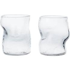 Ferm LIVING Dricksglas ferm LIVING Dimple Dricksglas 27cl 2st