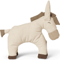 Ferm Living Donkey soft toy Undyed-dark sand