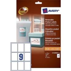 Etichette saldi Avery Removable Product Labels Bianco