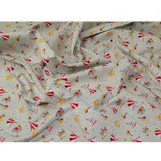 Hemtextil Minerva 100% Cotton Poplin Fabrics Silver