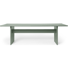 Gröna Matbord ferm LIVING Rink 90 x 90 x 74 cm Tea Green Matbord