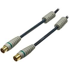 Cables Bandridge 1m Digital IEC Coaxial Male To Female Video Cable
