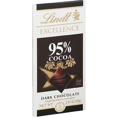 Lindt Excellence 95% Dark Chocolate Candy Bar - 2.8 oz