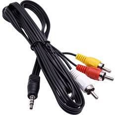 Cables HQRP AV Cable for JVC GR-D22US GR-D244US GR-D250US GR-D270US D275US