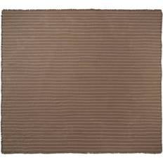Hemtextil ferm LIVING Aires Överkast 240x250 cm Stone - Vit Påslakan Beige, Brun, Vit, Grå
