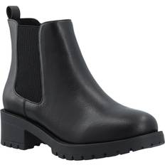 Imitert skinn Chelsea boots Bianco Biapearl Chelsea Boot Faux Leather Kvinde Støvler hos Magasin