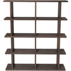 Bruna - Ek Bokhyllor ferm LIVING Kona 2x4 Dark Stained 1104270033 Bokhylla