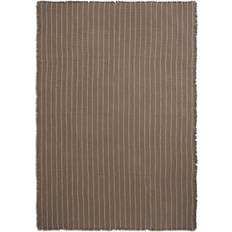 Ferm Living Aires Tagesdecke 160x240 cm - Bio-baumwolle Stone - 1104269842 Bettbezug Weiß, Beige, Grau (240x)