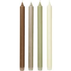 Ferm LIVING Lys & Tilbehør ferm LIVING Pure Candles 4-Pak Botanic Blend Ø2.2 x H30 cm Stearinlys 4stk