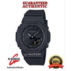 Casio G-Shock Wrist Watches Casio g-shock gmap2100bb-1a bio based style analog-digital black