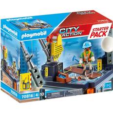 Byggepladser Legesæt Playmobil Starter Pack Construction Site 70816