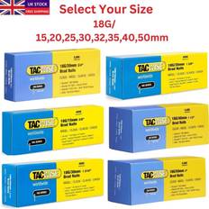 1713 Typ 18G 35 mm Galvaniserade Stavspikar Paket med 4 000 Silver