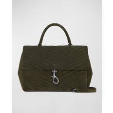 Edie Chevron Quilt Leather Shoulder Bag