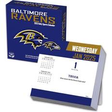 Turner Licensing NFL Baltimore Ravens 2025 Desk Calendar