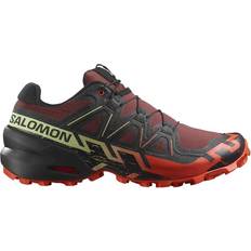 Herren - Rot Laufschuhe Salomon Speedcross 6 M - Rum Raisin/Cherry Tomato/Cognac