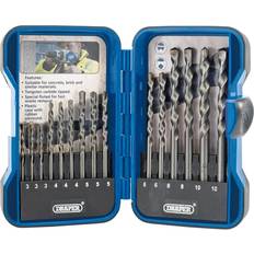 Drill Bits Power Tool Accessories Draper TCT Masonry Drill Bit Set (18550) 15Pcs