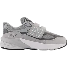 New Balance Velcro Sport Shoes New Balance Little Kid's FuelCell 990v6 - Grey/Silver