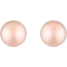 Precious Stars Sphere Earring Studs - Rose Gold