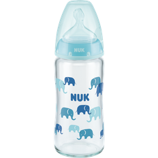 Nuk First Choice+ Sutteflaske Glas med Temperatur Indikator 240ml
