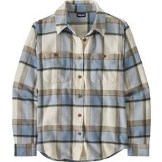 Patagonia Women Shirts Patagonia Women's Fjord Flannel Shirt - Blue