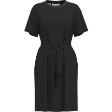Selected Femme Essential T-shirtklänning - Svart