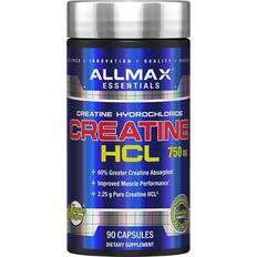 Kreatin hcl hälsokost Allmax Nutrition Creatine HCL 750mg 90 st