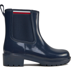 Tommy hilfiger gummistövlar Tommy Hilfiger Essential Signature Cleat - Space Blue