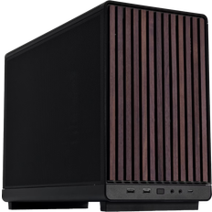 Lian Li A3-mATX Wood Edition Mini Tower Case - Black