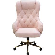 Office Chairs Hanover Savannah Pink Office Chair 39.5"