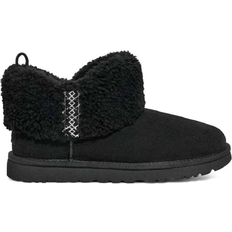 Women Ankle Boots UGG Classic Ultra Mini Braid Boots - Black