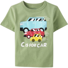 The Children's Place Boy's C Is For Car Graphic Tee - Misty Glen