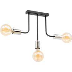 Indi Kristallkrona Indigeo 47 cm - Svart Pendellampa