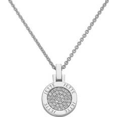 Jette Silber Halsketten Jette Always Necklace - Silver/Transparent